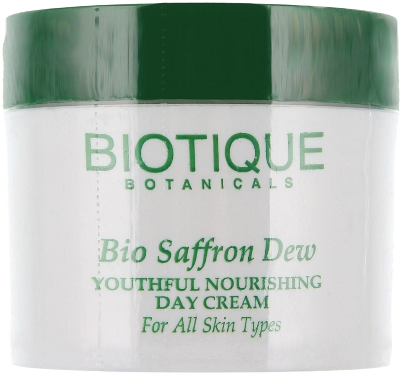 Rejuvenating Cream - Biotique Bio Saffron Dew Ageless Face & Body Cream — photo N2