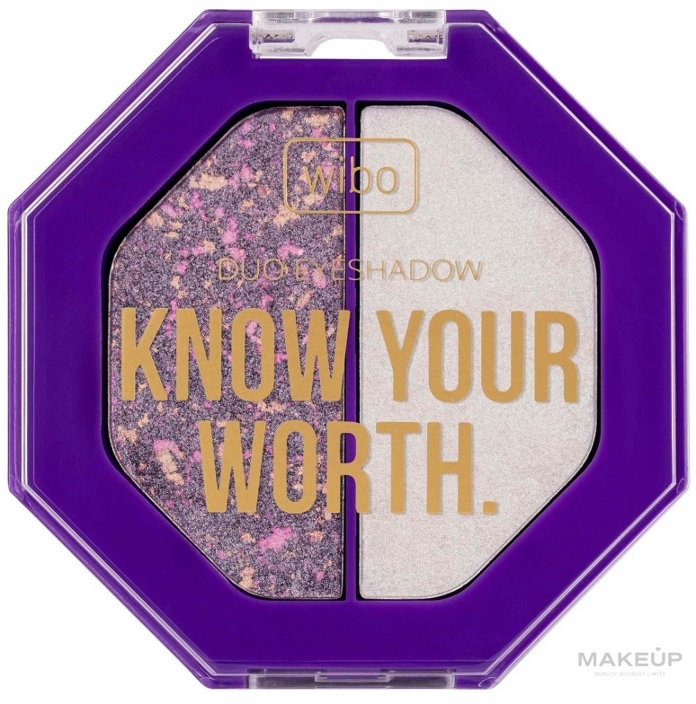 Eyeshadow - Wibo Cienie Know Your Worth. Duo Eyeshadow nr 2 — photo 01