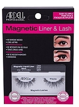 Fragrances, Perfumes, Cosmetics Set - Ardell Magnetic Lash & Liner Lash Wispies (eye/liner/2.5g + lashes/2pc)