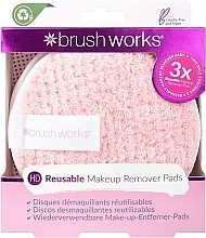 Face Cleansing Sponge - Brushworks Reusable Makeup Remover Pads — photo N1