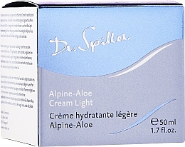 Fragrances, Perfumes, Cosmetics Light Alpine Aloe Cream - Dr. Spiller Alpine-Aloe Cream Light