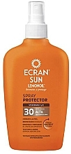 Fragrances, Perfumes, Cosmetics Sunscreen Milk - Ecran Sun Lemonoil Sun Milk Spray Spf30
