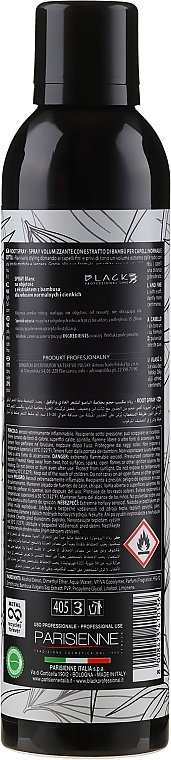 Volume Hair Spray - Black Professional Line Blanc Volume Up Root Spray — photo N2