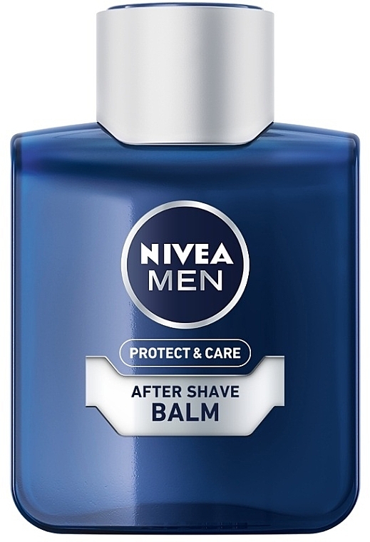 Set - Nivea Men Protect & Care 2021 (ash/balm/100ml + shaving/gel/200ml + deo/50ml + lip/balm/4.8g + bag) — photo N3