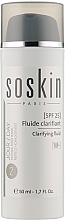 Fragrances, Perfumes, Cosmetics Brightening Face Fluid SPF25 - Soskin Clarifying Fluid SPF 25