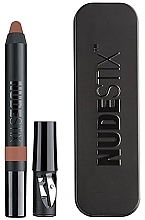 長持ちするマットリップスティックペンシル - Nudestix Magnetic Matte Lip Color — photo N1