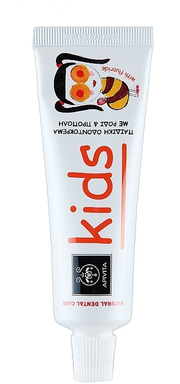 Kids Pomegranate & Propolis Toothpaste - Apivita Healthcare Natural Dental Care Kids 2+ Kids Toothpaste With Pomegranate & Propolis — photo N2