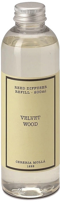 Cereria Molla Velvet Wood - Reed Diffuser (refill) — photo N1