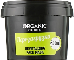 Fragrances, Perfumes, Cosmetics Renewing Face Mask "Reboot" - Organic Shop Organic Kitchen Face Mask