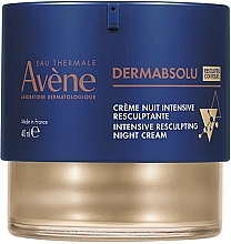 Fragrances, Perfumes, Cosmetics Night Face Cream - Avene Eau Thermale Dermabsolu Creme Nuit Intensive Resculptante