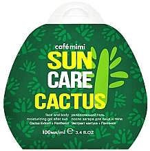 Fragrances, Perfumes, Cosmetics Cactus Moisturizing After Sun Face & Body Gel - Cafe Mimi Sun Care Cactus