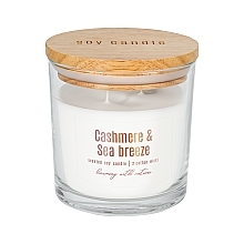 Scented Candle in Glass - Bispol Cashmere & Sea Breeze — photo N2