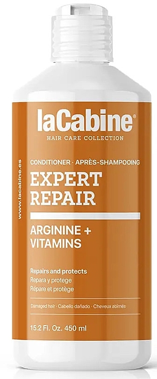 アルギニンとビタミン配合で傷んだ髪を補修するコンディショナー - La Cabine Expert Repair Arginine + Vitamins Conditioner — photo N1