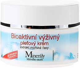 Nourishing Face Cream - Bione Cosmetics Dead Sea Minerals Bioactive Nourishing Facial Cream With Seaweed Extract — photo N2