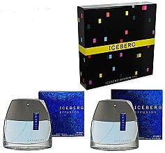 Fragrances, Perfumes, Cosmetics Iceberg Effusion Man - Set (edt/75ml + ash/balm/75ml)