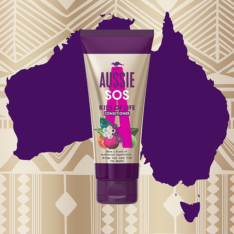 Damaged Hair Conditioner - Aussie SOS Kiss of Life Hair Conditioner — photo N14