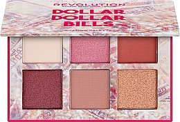 Fragrances, Perfumes, Cosmetics Eyeshadow Palette - Makeup Revolution Power Shadow Palette Dollar Dollar Bills