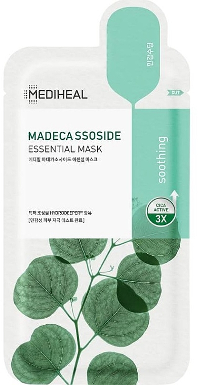 Soothing Sheet Face Mask - Mediheal Madecassoside Essential Mask — photo N1