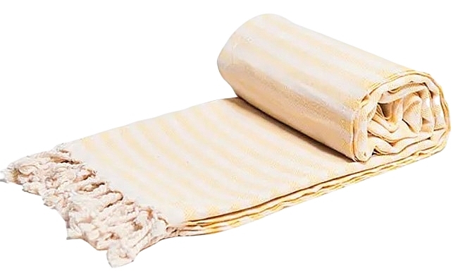 Hammam Towel, yellow - Yeye Akasya  — photo N1