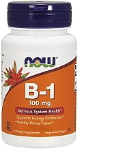 Vitamin B1 "Thiamin", 100 mg - Now Foods Vitamin B1 Tiamin — photo N1