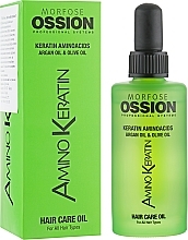 Fragrances, Perfumes, Cosmetics Hair Oil - Morfose Ossion Amino Keratin Hair Care Oil