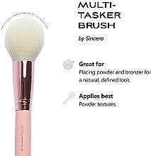 Bronzer Brush - Sincero Salon Multi-Tasker Brush — photo N2