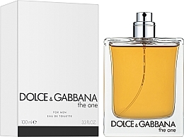 Dolce & Gabbana The One for Men - Eau de Toilette (tester without cap) — photo N2