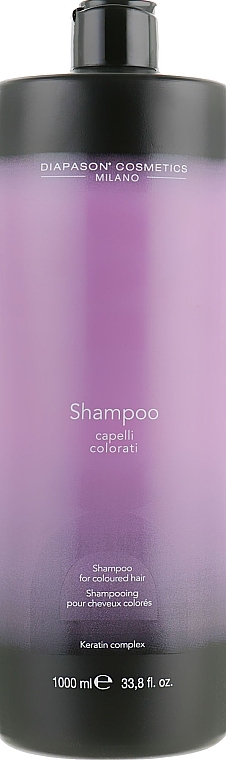 Complex Shampoo for Coloured Hair - DCM Keratin Complex Shampoo For Coloured Hair — photo N6