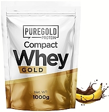 Fragrances, Perfumes, Cosmetics Banana Chocolate Whey Protein - PureGold Protein Compact Whey Gold Chocolate Banana