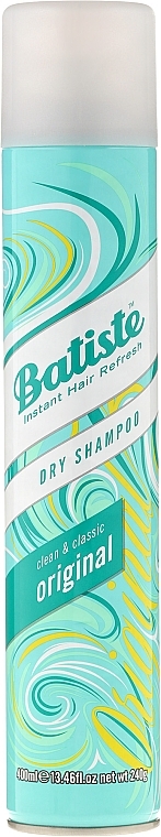 Dry Shampoo - Batiste Dry Shampoo Clean and Classic Original  — photo N4