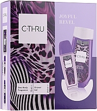 Fragrances, Perfumes, Cosmetics C-Thru Joyful Revel - Set (deo/spray/75ml + sh/gel/250ml)
