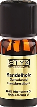 Fragrances, Perfumes, Cosmetics Essential Oil "Sandalwood" - Styx Naturcosmetic (sample)