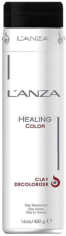 Hair Bleaching Powder - L'anza Healing Color Clay Decolorizer — photo N1