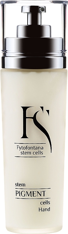 Stem Cells Hand Emulsion - Fytofontana Stem Cells Pigment Hand Emulsion — photo N2