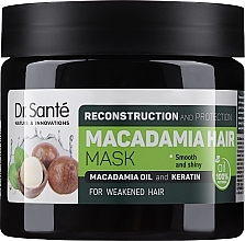 Repair & Protection Macadamia & Keratin Hair Mask - Dr. Sante Macadamia Hair — photo N1