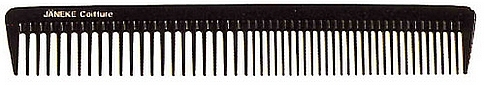 Comb, black - Janeke Polycarbonate Stylingkamm 814 — photo N1