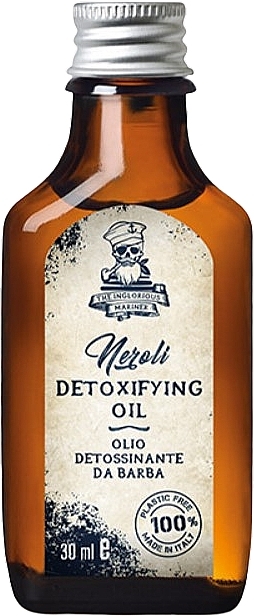 Detox Beard Oil - The Inglorious Mariner Neroli Detoxifying Beard Oil — photo N1
