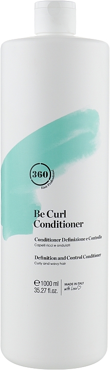 Disciplining Conditioner for Curly & Wavy Hair - 360 Be Curl Conditioner — photo N3