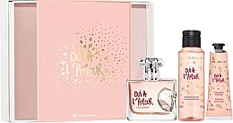 Fragrances, Perfumes, Cosmetics Yves Rocher Oui A L'Amour - Set (edp/30ml + sh/gel/100ml + h/cr/30ml)