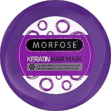 Weak Damaged Hair Mask - Morfose Buble Keratin Hair Mask — photo N1