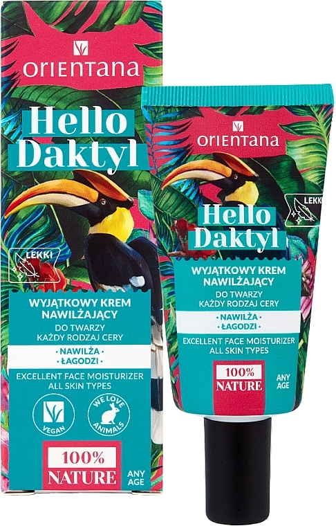 Nourishing Day & Night Face Cream - Orientana Hello Daktyl — photo N1