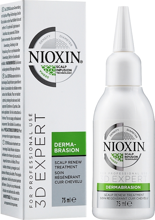 Regenerating Scalp Peeling - Nioxin Scalp Renew Dermabrasion Treatment — photo N1