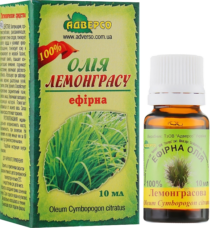 Lemongrass Essential Oil - Adverso — photo N1