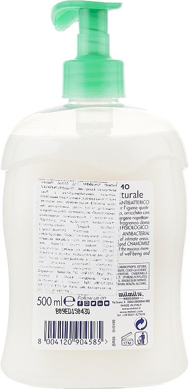 Antibacterial Intimate Wash Soap - Mil Mil — photo N2
