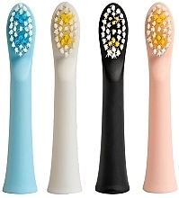 Fragrances, Perfumes, Cosmetics Electric Toothbrush Heads, multicolored, 4 pcs. - Smiley Light