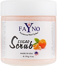 Fragrances, Perfumes, Cosmetics Sugar Scrub "Tangerine" - Fayno Sugar Scrub