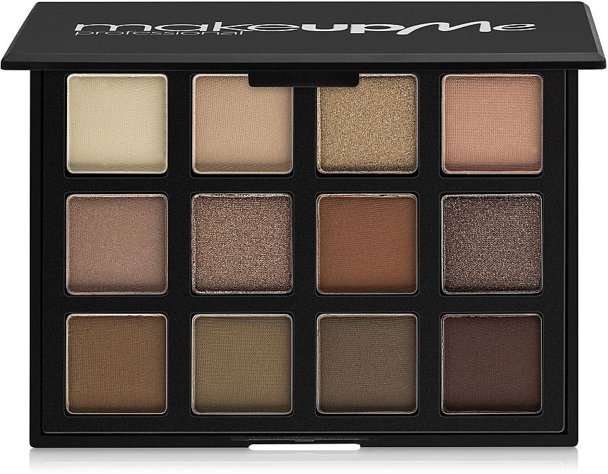 Professional Eyeshadow Palette, 12 shades, NB12 - Make Up Me — photo N1