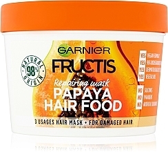 Fragrances, Perfumes, Cosmetics Repair Damaged Hair Mask - Garnier Fructis Papaya Hair Food Mask