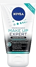 Fragrances, Perfumes, Cosmetics Black Face Cleansing Foam for Oily Skin 3in1 - Nivea Make Up Expert