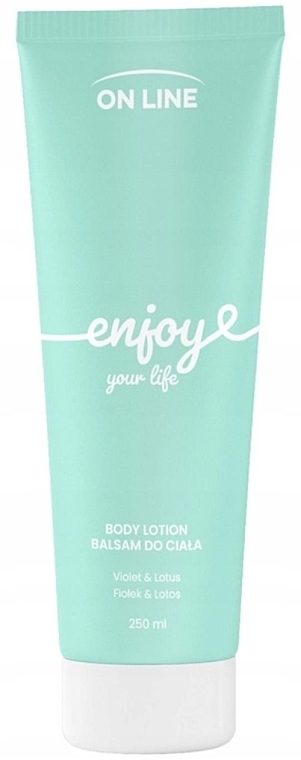 Body Lotion 'Violet and Lotus' - On Line Enjoy Body Lotion — photo N1